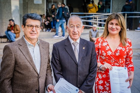 JUAN JOSÉ MATARÍ, GABRIEL AMAT Y ROSALÍA ESPINOSA