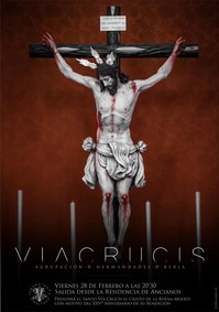cartel viacrucis Berja 2020