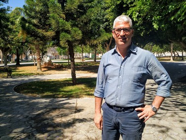 El alcalde de Huércal de Almería, Ismael Torres