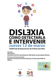 cartel dislexia berja 2020