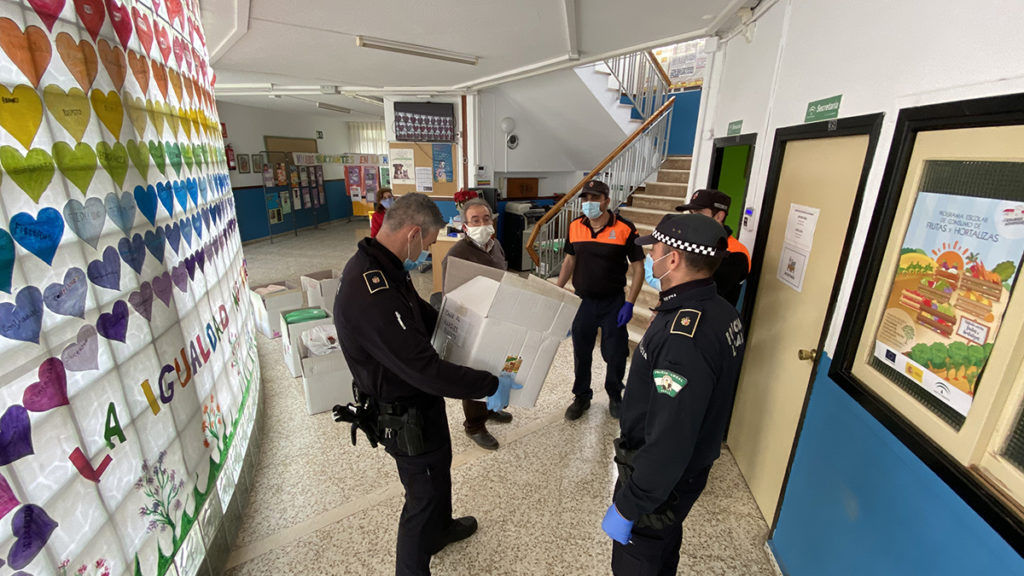 inicio reparto libros escolares berja 2