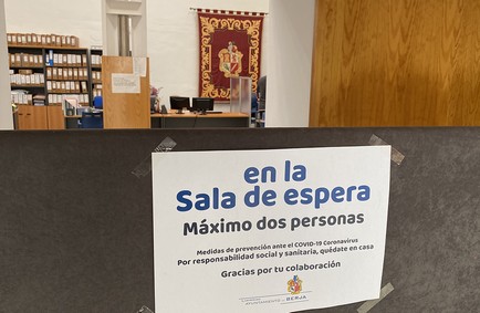 sala de espera ayuntamiento de berja