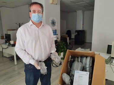 Delegado gafas protectoras 2