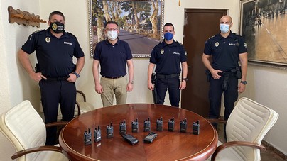 policia local de berja estrena sistema comunicaciones