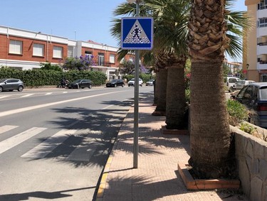 señales luminosas en Cuevas