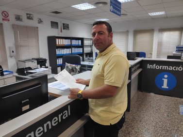 16072020 Pepe Montoya Ciudadanos Roquetas de Mar Registro Ayto ARCHIVO