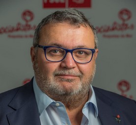 Manolo García1, portavoz del PSOE en el Ayuntamiento de Roquetas de Mar