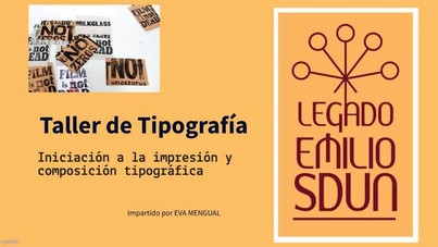 cartel taller tipografia