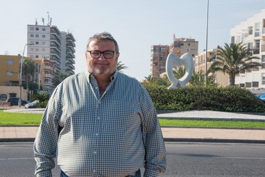 foto archivo PSOE Roquetas de Mar, Manolo García
