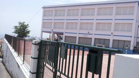 200916 Foto colegio San Nicolás Adra. PSOE Adra