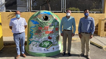 reto mapamundi berja contenedor vidrio superado