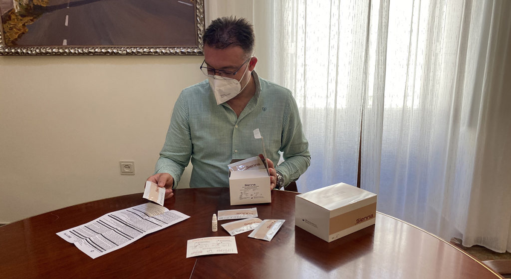 test rapidos ayuntamiento de berja jose carlos lupion