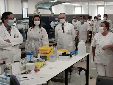 HUT visita Mª Jesus Pareja