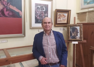 Antonio Llaguno en el Museo