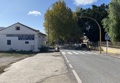 carretera de Berja a Adra