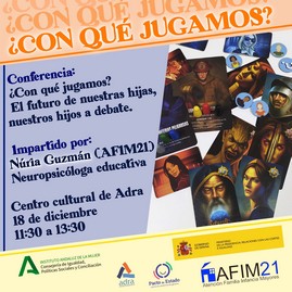201217 Adra organiza una charla de sensibilización sobre los juguetes sexistas y violentos