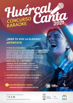 Cartel Huércal Canta