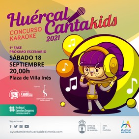 210916 Cartel Huércal Canta Kids