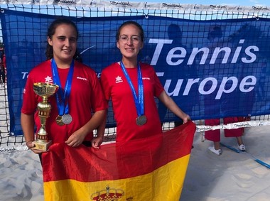 Las hermanas pulpileñas, Ana y María Gómez, subcampeonas en el Campeonato de Europa