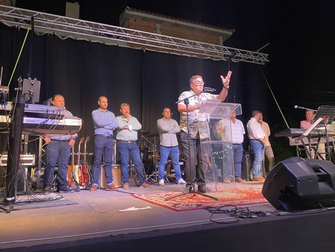 Pregonero de la Fiesta de la barriada pulpileña de La Fuente