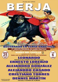 La imagen tiene un atributo ALT vacío; su nombre de archivo es cartel-becerrada-Berja-2021.jpg