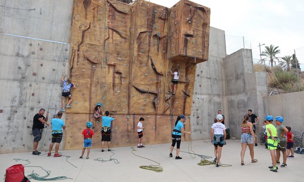 escalada rocodromo Berja