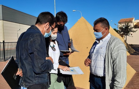 211104 Inicio de trabajos en el parque de las Pirámides