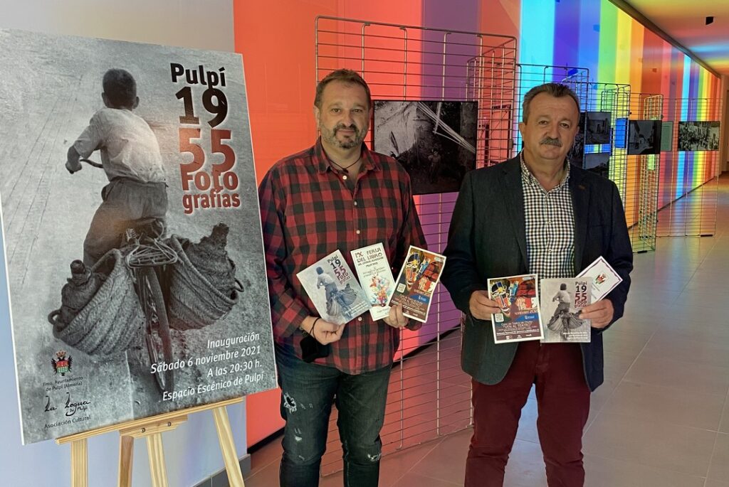 Alcalde de Pulpí y edil de Cultura presentas las actividades en el Espacio Escénico de Pulpí