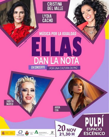 Concierto en Pulpí por el Día Contra la Violencia de Género