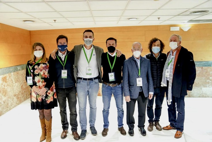 EL PRESIDENTE DEL PP CON LOS REPRESENTANTES DE ALMERÍA QUE FORMARÁN PARTE DE LA NUEVA EJECUTIVA REGIONAL