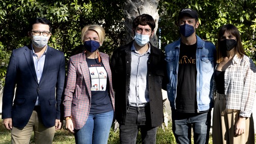 El equipo de la película