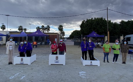 Entrega de medallas Deporte Adaptado Petanca en Pulpí