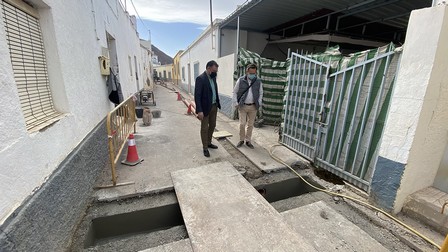 obras imbornales fuente de la higuera