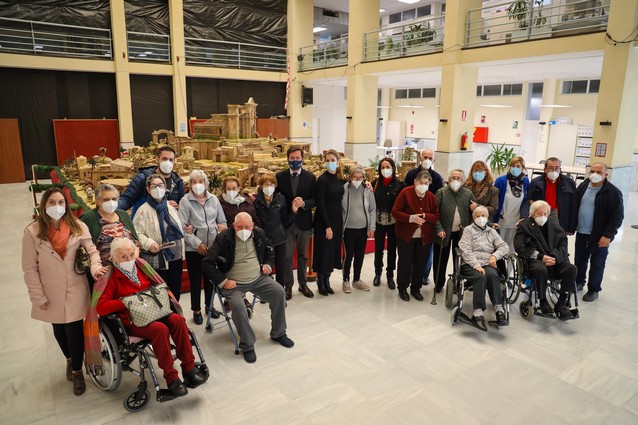 211220 VISITA BELEN MAYORES RESIDENCIA GERIÁTRICA