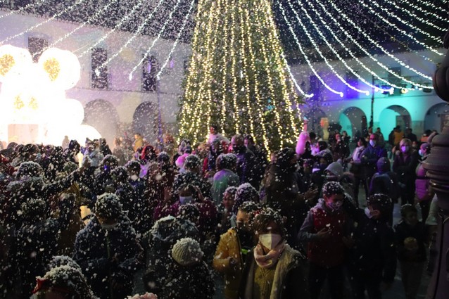 Encendido alumbrado navideño Berja 2021 11