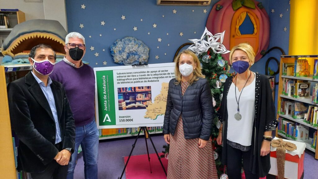 Visita Bilioteca Huércal Almería