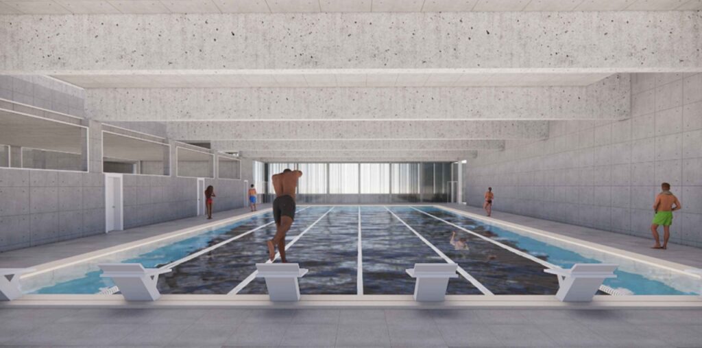 220118 Recreación de la piscina cubierta