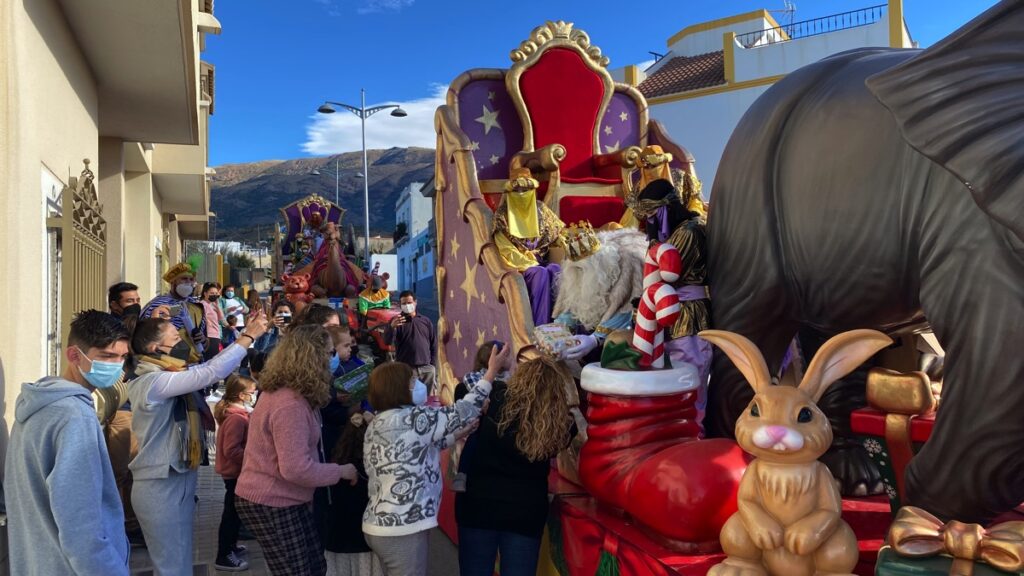 Cabalgata Reyes Berja 2022 mañana 9
