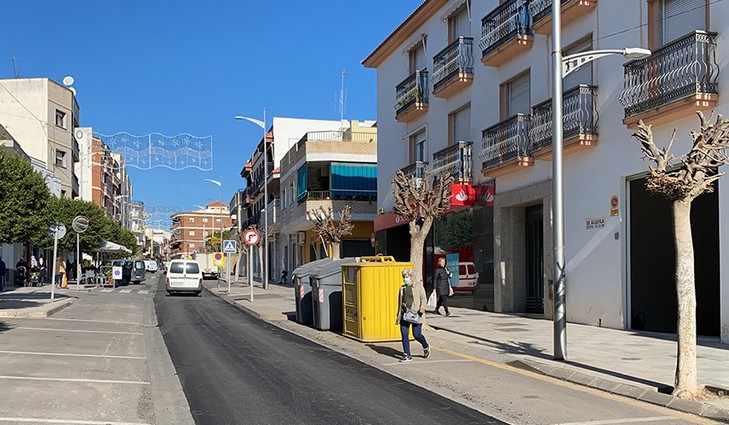 asfaltado Avenida Manuel Salmeron de Berja