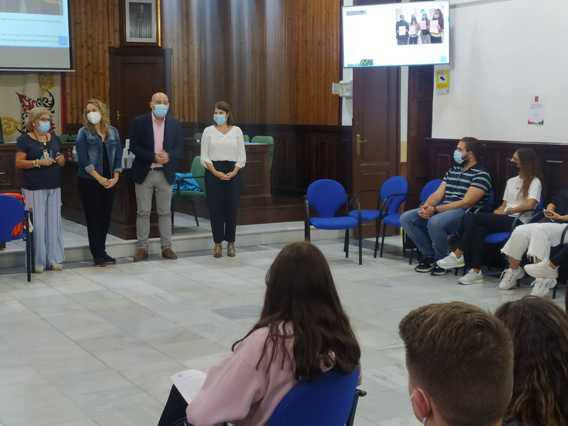 Imagen de Archivo de una jornada informativa con jóvenes