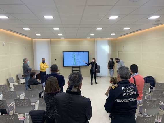 Reunión Urbanismo Comerciantes Blas Infante