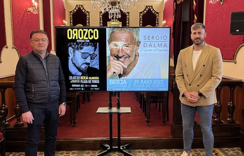 presentacion conciertos Feria de Berja 2022