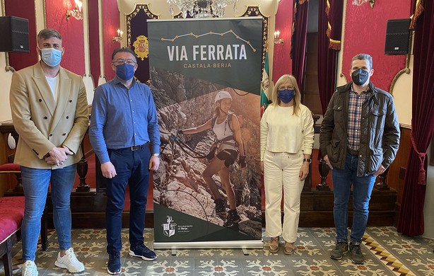 presentacion via ferrata Castala Berja 2022