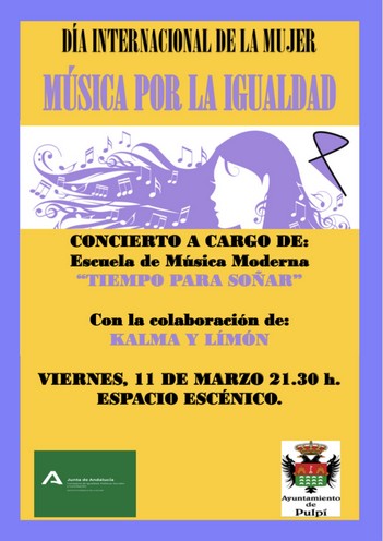Concierto por el Día Internacional de la Mujer en Pulpí