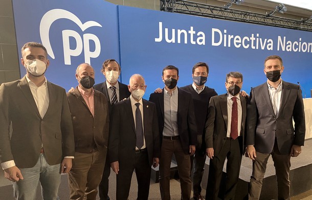 FOTO PP ALMERÍA EN JUNTA DIRECTIVA NACIONAL
