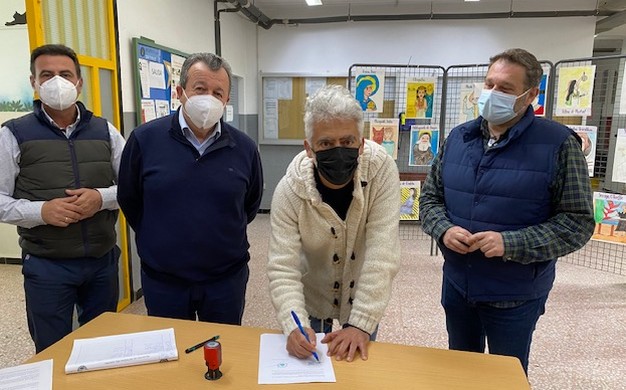 Firma convenio entre Ayuntamiento e IES Mar Serena de Pulpí