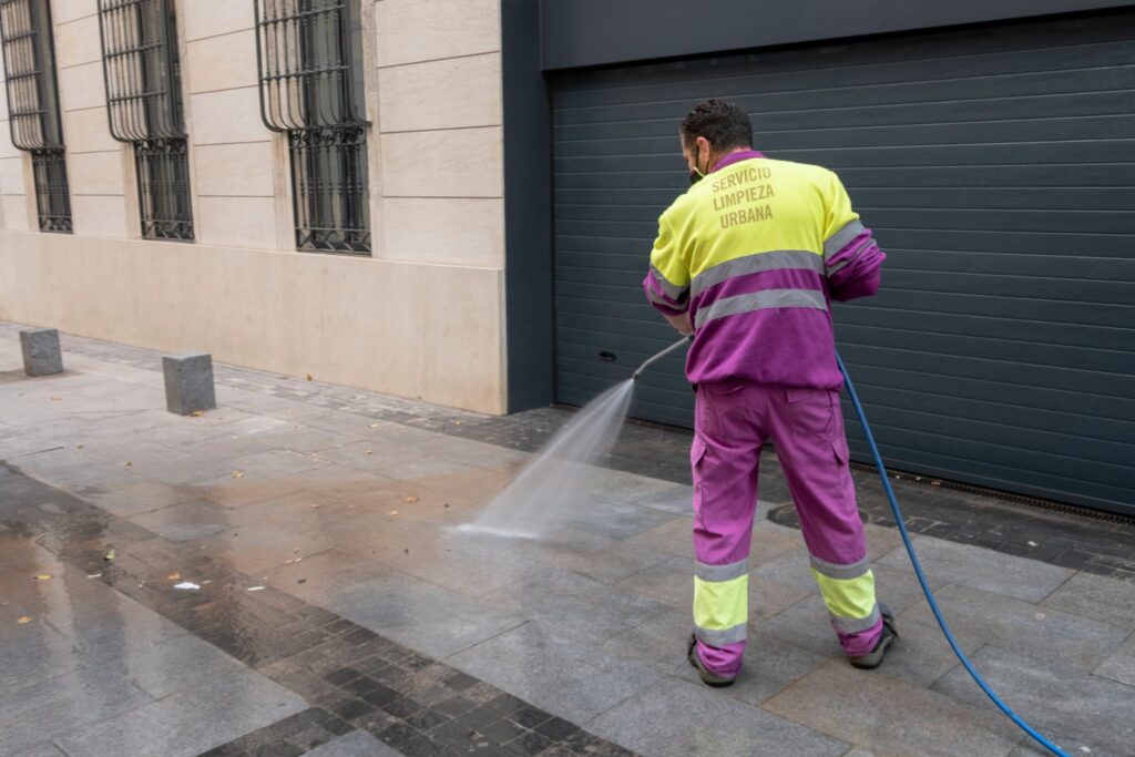 Foto archivo limpieza intensiva centro