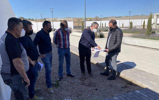 Obras ampliación Cementerio Municipal