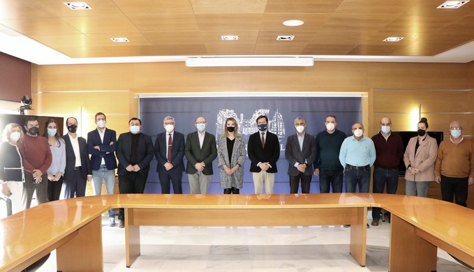 Reunión Comité Organizador DATAGRI 2022 en Ayuntamiento El Ejido