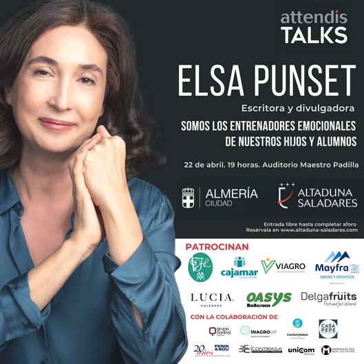 Cartel Attendis Talks Elsa Punset